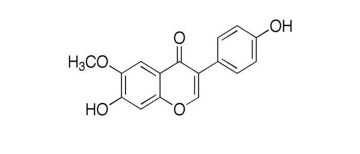 Glycitein chemical structure