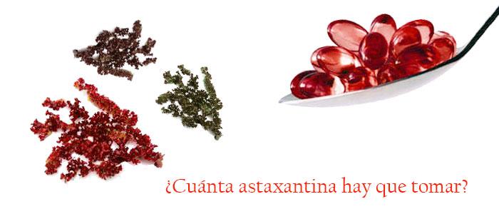 Cómo tomar astaxantina, dosis y cantidad diaria recomendada